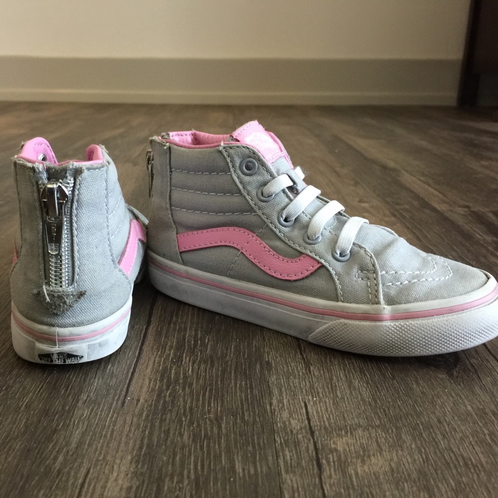 Vans little girls size 8.5