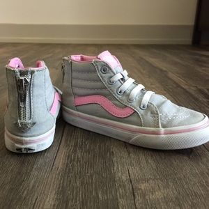 Vans little girls size 8.5