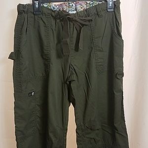 Koi scrub pants olive , size Large
