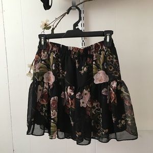 Floral skirt