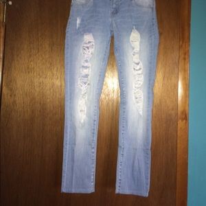 Size 5 Celebrity Pink Ripped Jeans from Macy's