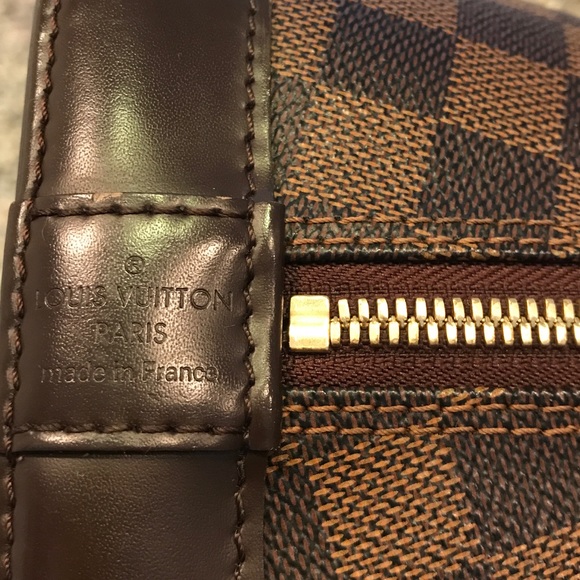 SOLD- Louis Vuitton Damier Ebene Alma - Picture 6 of 7