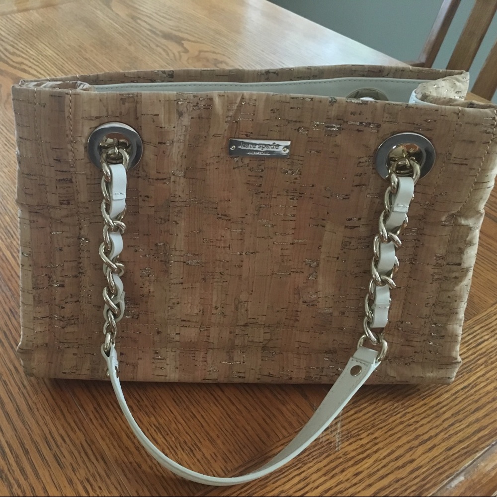 Kate Spade cork handbag