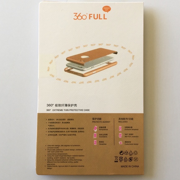 $8❤️New Rose Gold iPhone 7 - 360° Protection Case - Picture 3 of 3