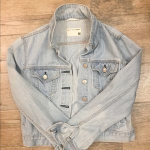 Rag &a bone Cropped Jean Jacket