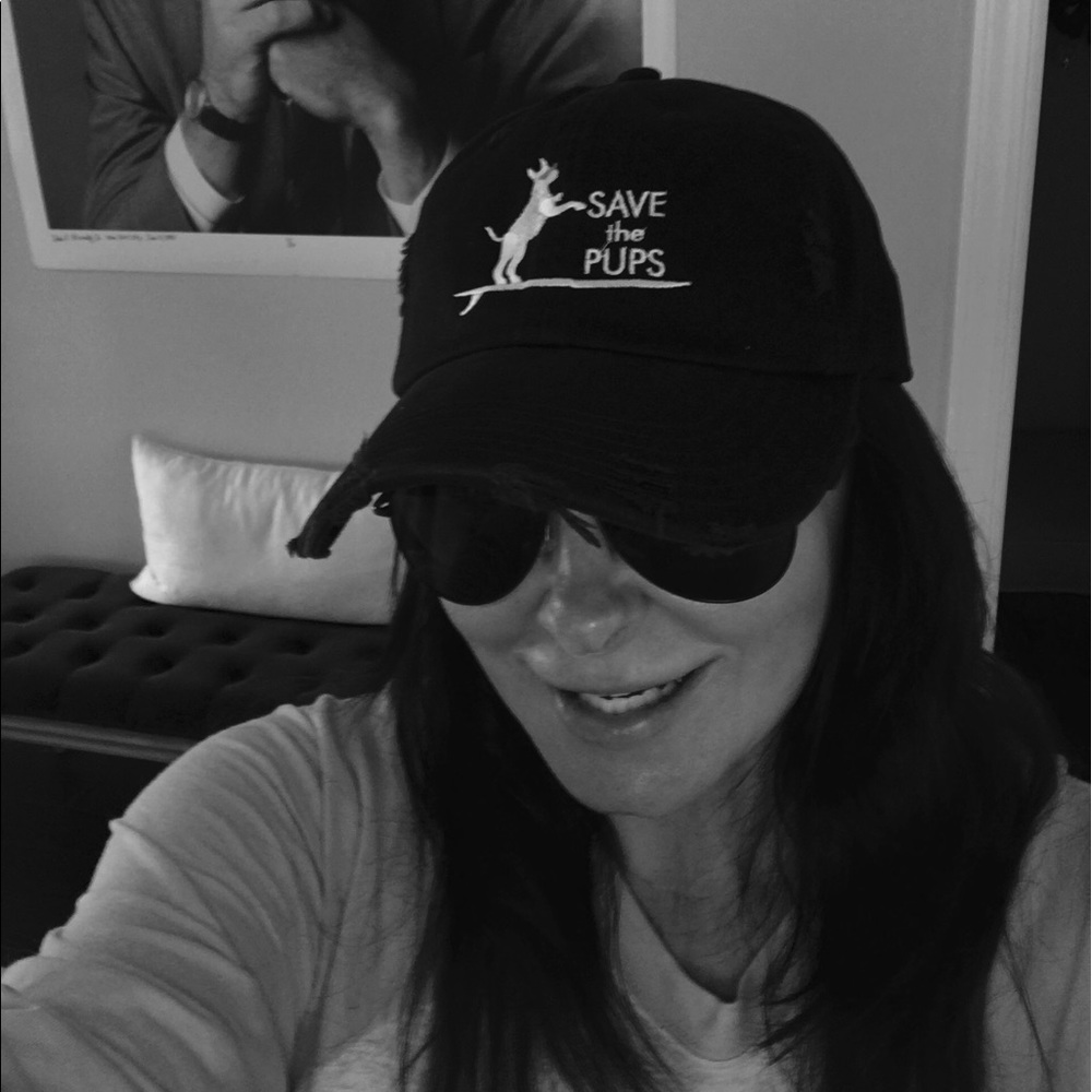 "Save the Pups" baseball hats