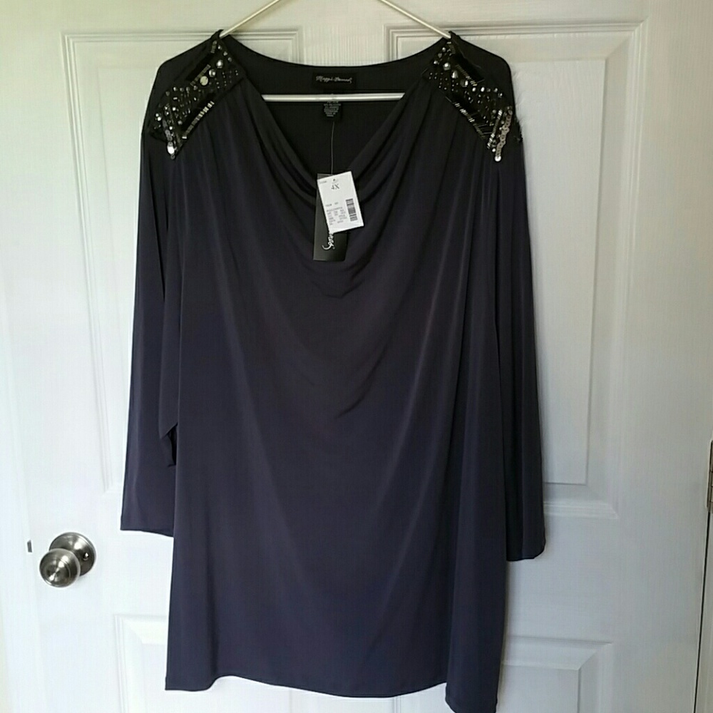 Beaded dress top