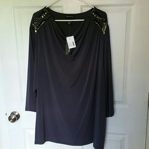 Beaded dress top