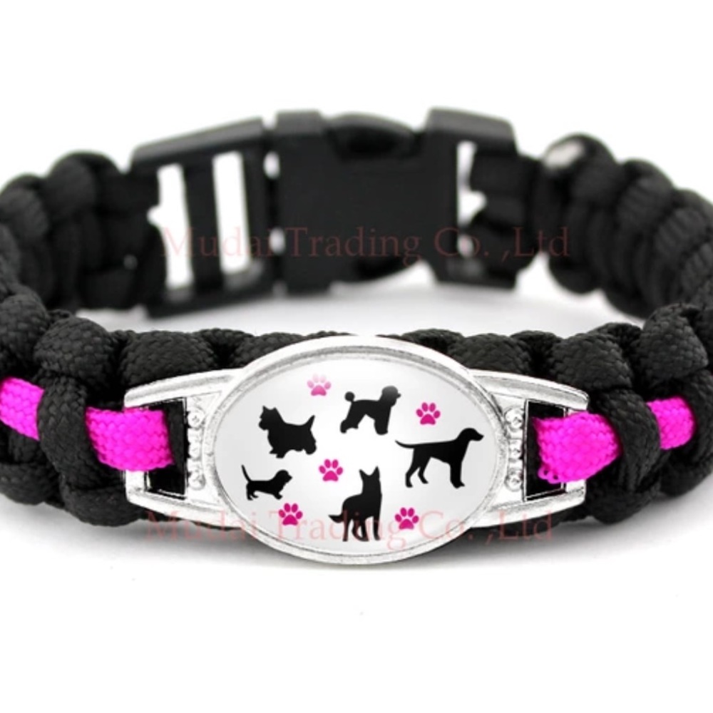 Multi-Dog Paracord Bracelet
