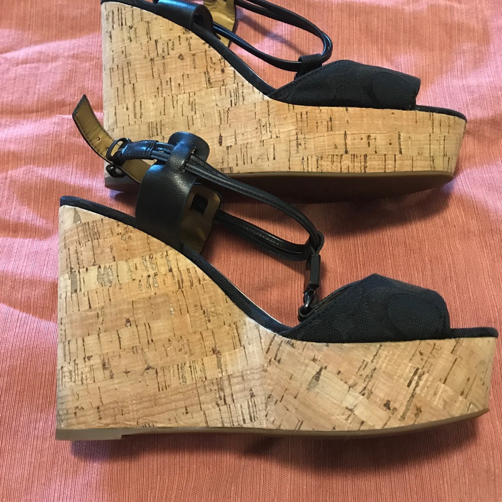 Coach wedges