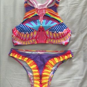 Racerback bikini set
