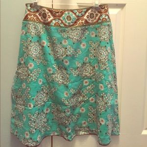 New York & Company patterned skirt