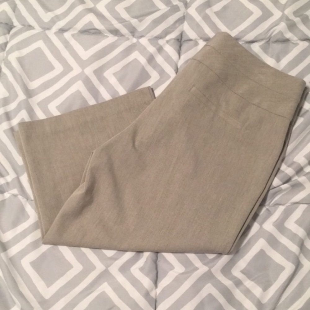 Khaki Work Capris