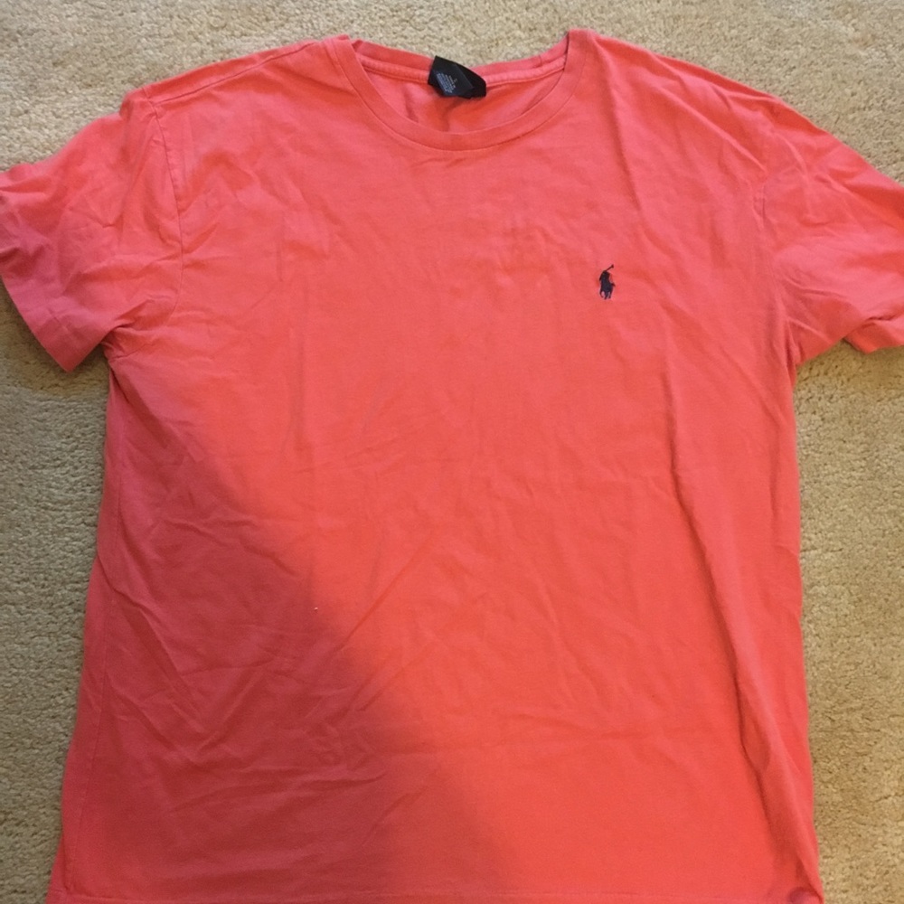 Coral polo tshirt size S
