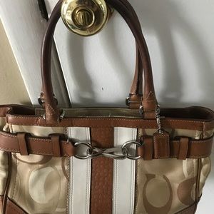 Coach signature purse