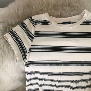 Striped tshirt dress 