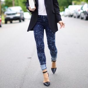 Rag and Bone the skinny acid wash jean