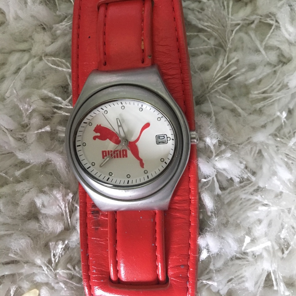 PUMA watch (red)