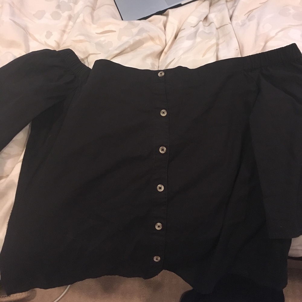 Off the shoulder shirt