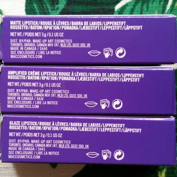 MAC Selena Collection Lipstick Complete Trio - Picture 5 of 8