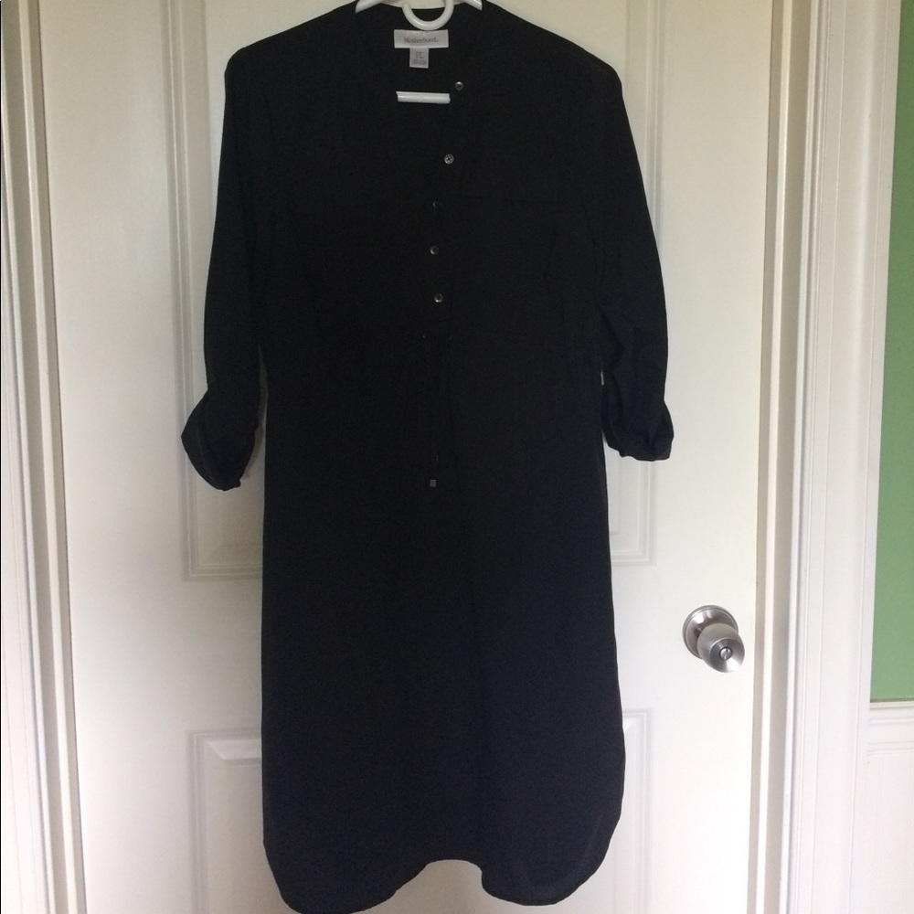 Motherhood maternity dress - black - size small