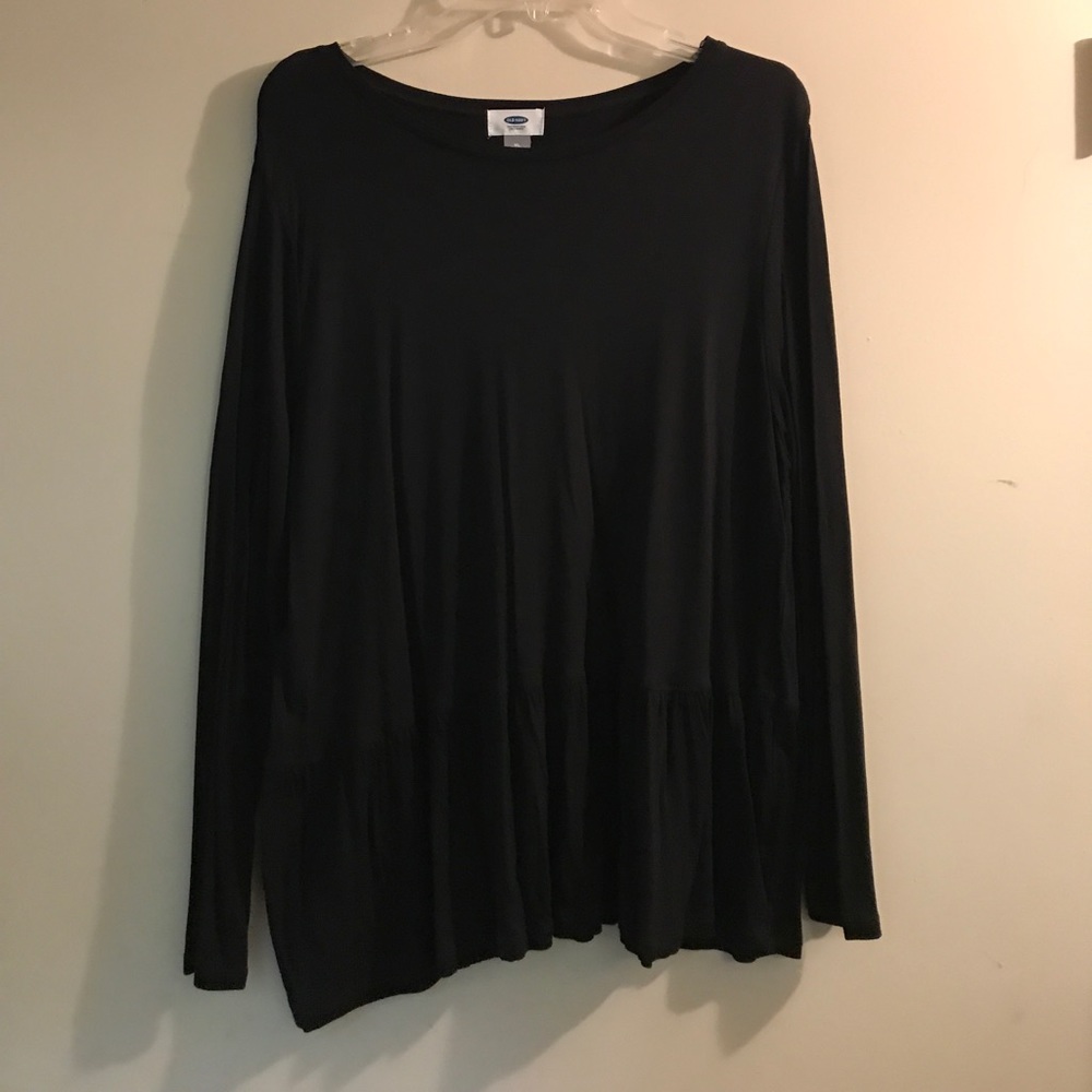 Loose peplum top
