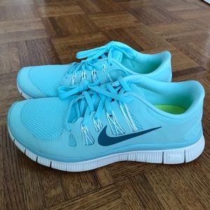 Women's Nike Free 5.0+ sz 10.5 in glacier ice