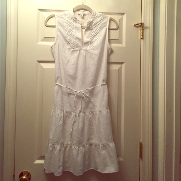 Banana Republic white cotton dress - Picture 1 of 2