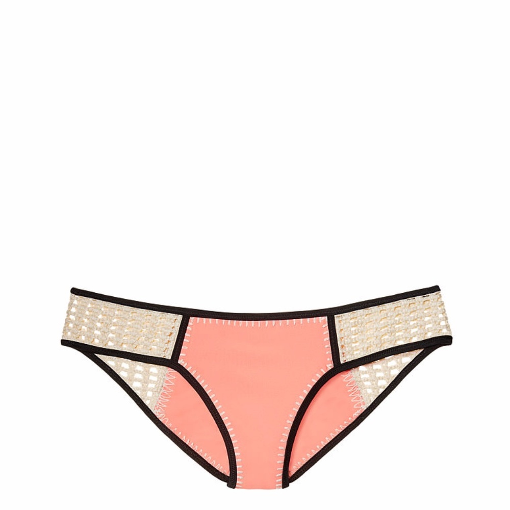 VS NEON NECTAR SURF CROCHET HIPSTER BIKINI BOTTOM - Picture 3 of 6