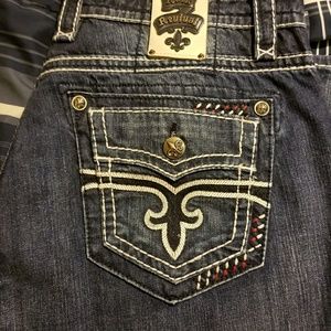 Like new men's rock revival jeans