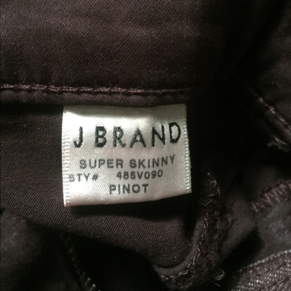 authentic j brand soft/stretchy skinny jeans - Picture 5 of 6