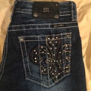 Miss me skinny blue jeans