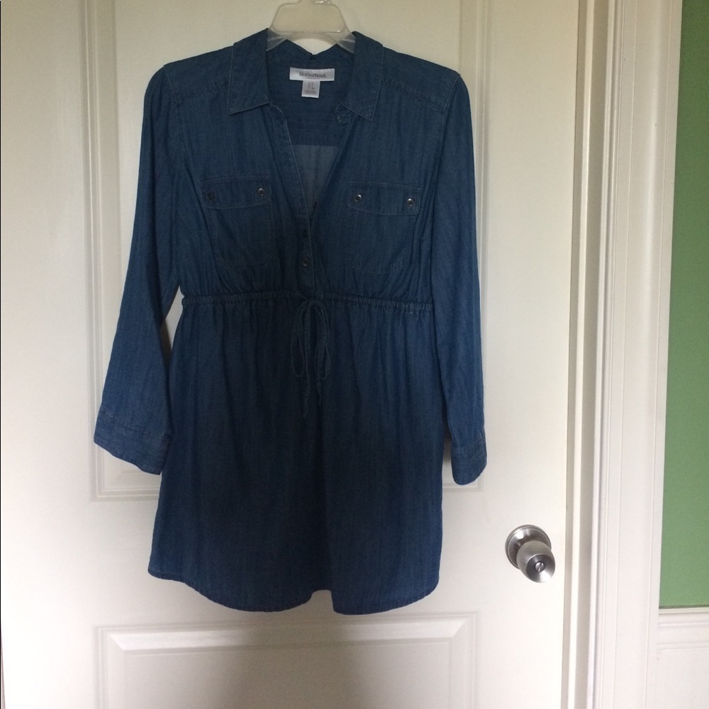 Motherhood maternity shirt - denim