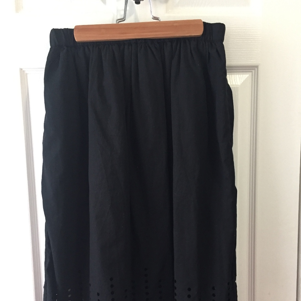 Gap Black Midi Skirt