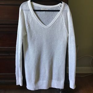 LOFT White Sweater
