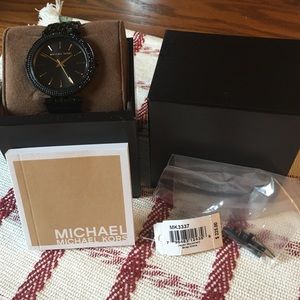 Michael Kors black watch