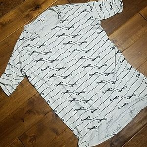 Lularoe Irma, XXS, NWOT, rare bows print