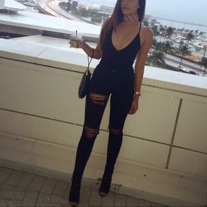 Top shop Jamie high-waisted jeans