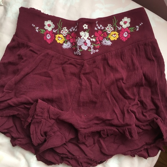 Mossimo Supply Co. Pants - Cute purple ruffle shorts from target