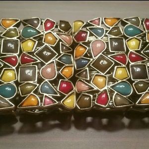 Lia Sophia Kiam Family Mosaic Stretch Bracelet