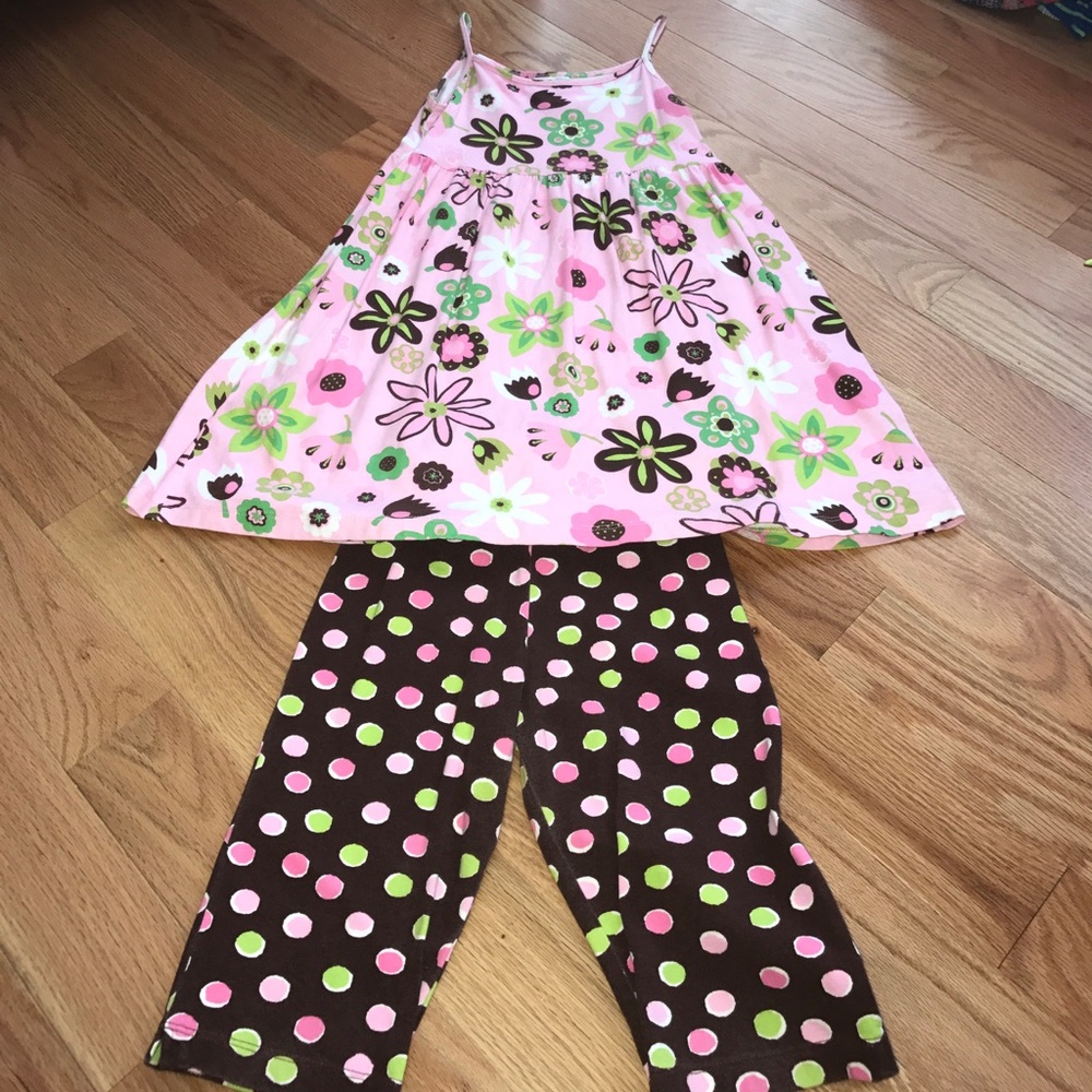 Flap Happy girl's matching set