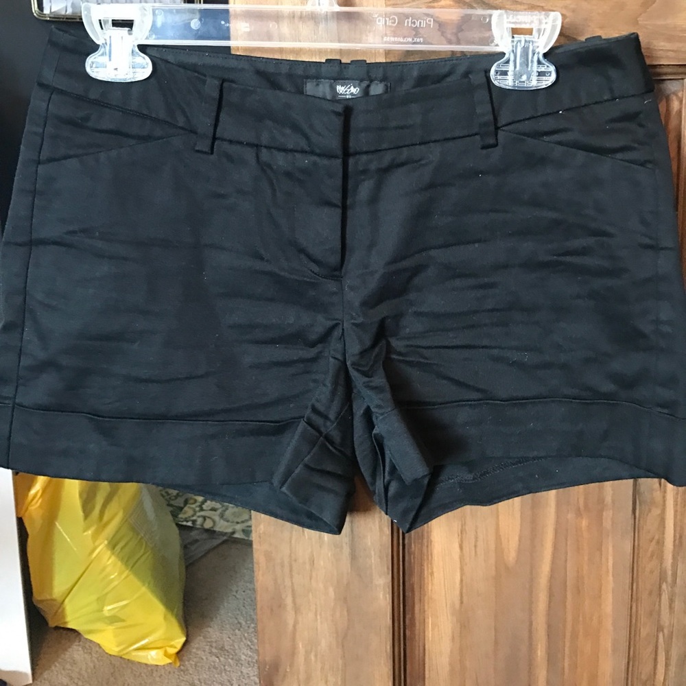 Black shorts from target