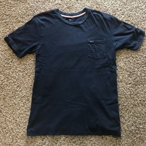 RVCA Tee, Navy, L