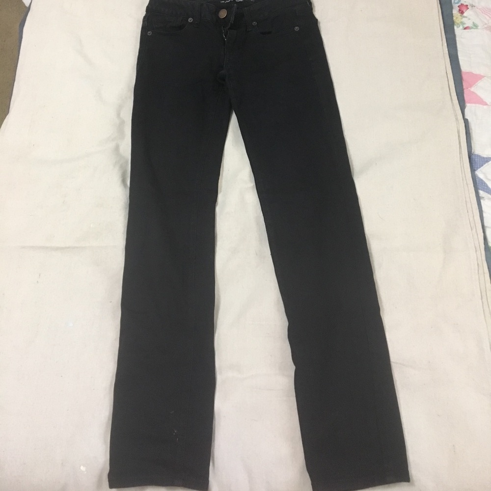 Black AE skinny jeans