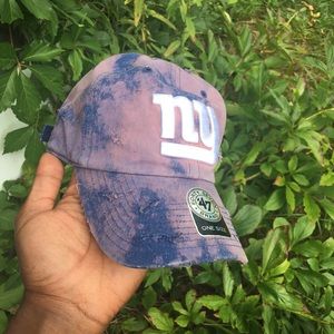 Custom Bleached and distressed "Ny Giants" Hat