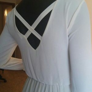 Lush chiffon dress XS