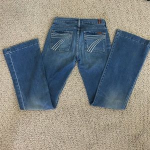 7 For All Mankind Jeans, flare leg