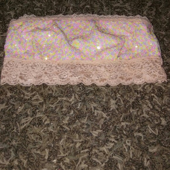 VS PINK. Sparkle bandeau❄ - Picture 2 of 3