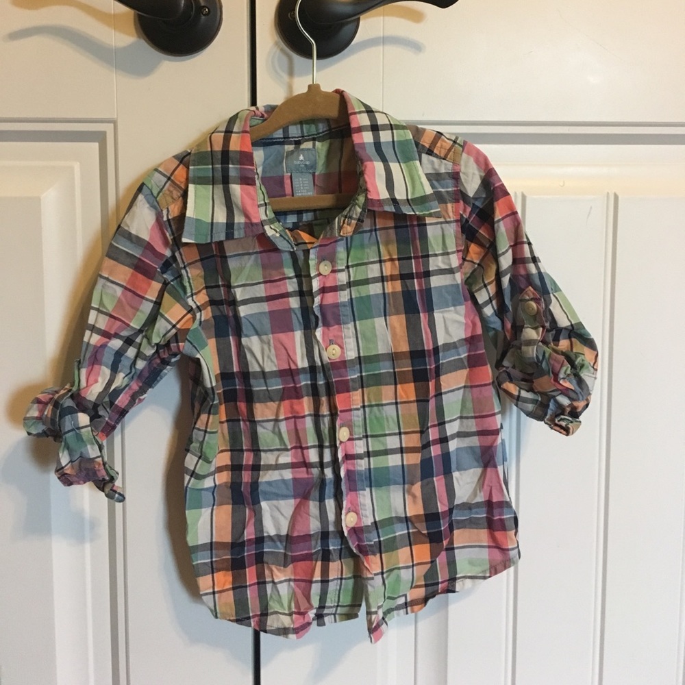 3 gap button down shirt