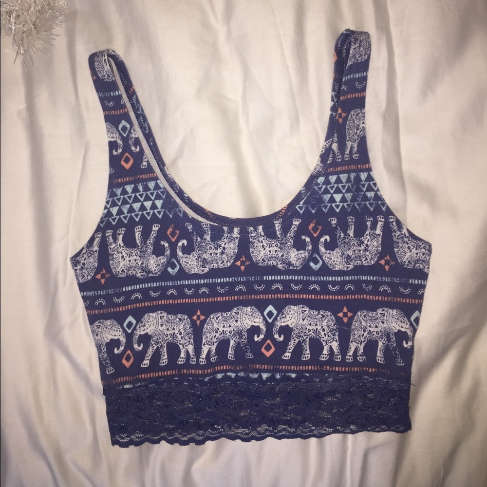 Boho crop top